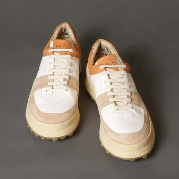 Sneakers^Shoto 1218 White-Beige