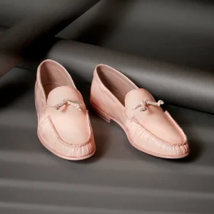 Loafers^Alexander Hotto 63604 Pink