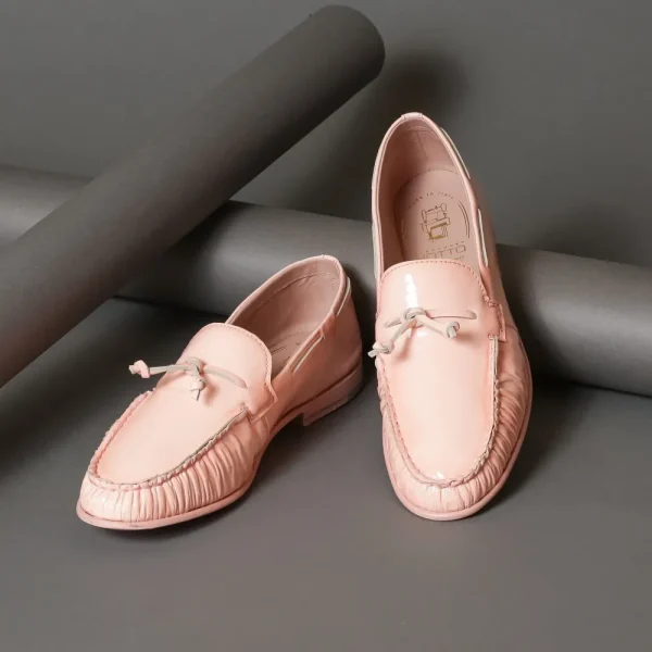 Loafers^Alexander Hotto 63604 Pink