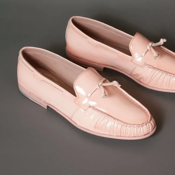 Loafers^Alexander Hotto 63604 Pink