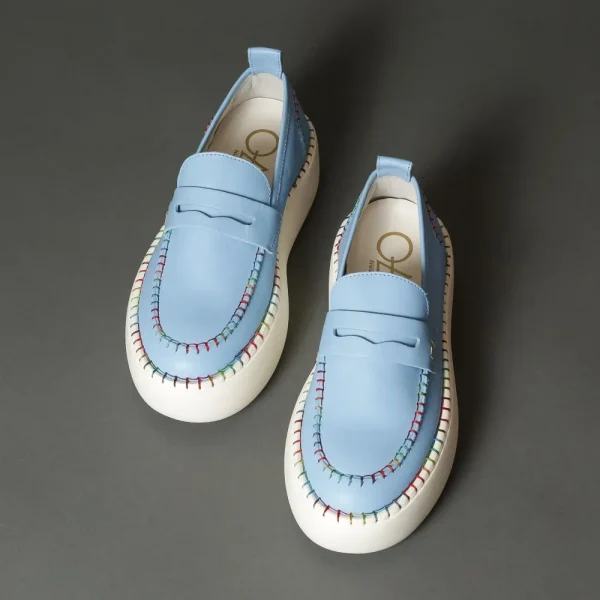 Loafers^OA A66 Blue