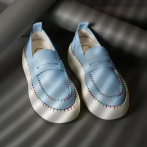 Loafers^OA A66 Blue