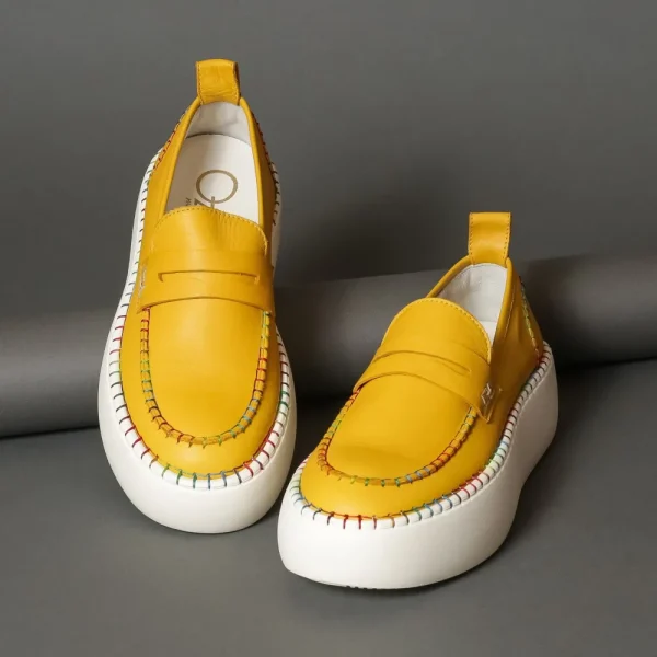 Loafers^OA A66 Yellow