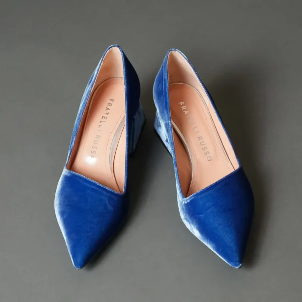 Heels^Fratelli Russo Arilde 502 Blue