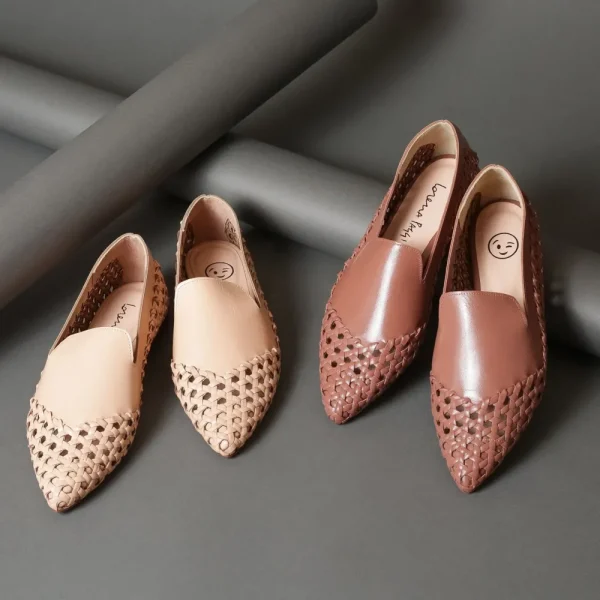 Flats^Lorena paggi 31203 Apricot