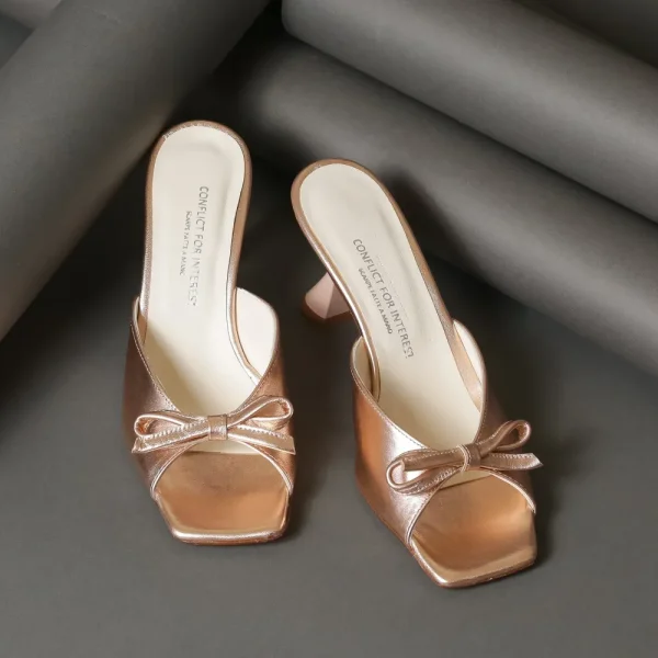 Sandals^Conflict For Interest Maldive Rose Gold