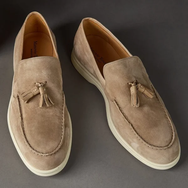 Loafers^Man.to Man To Lorenzo 884 Tassel Beige