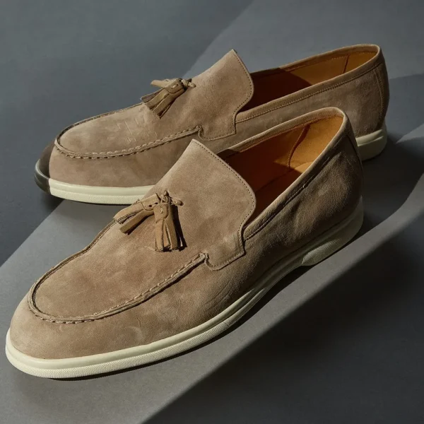 Loafers^Man.to Man To Lorenzo 884 Tassel Beige