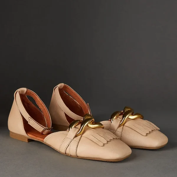 Flats^Marco Dalessi Signa Beige