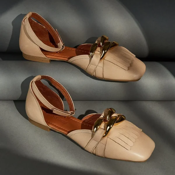 Flats^Marco Dalessi Signa Beige