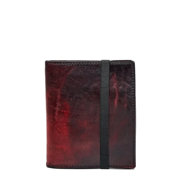 Mto Mens^Shoto Men Wallet Red/Black