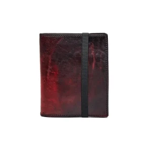 Mto Mens^Shoto Men Wallet Red/Black