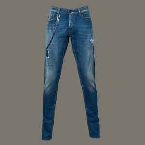 Men'S Clothing^Tramarossa D436 Blue Ripped